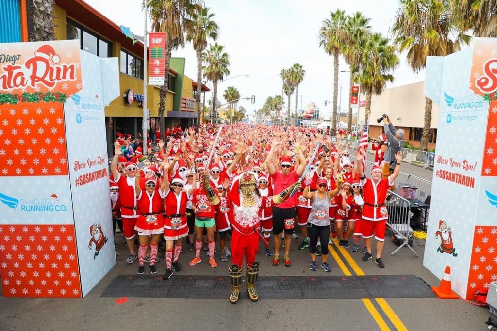 10th Annual San Diego Santa Run